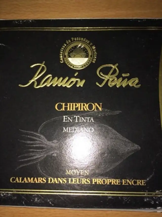 Calamars dans leur encre