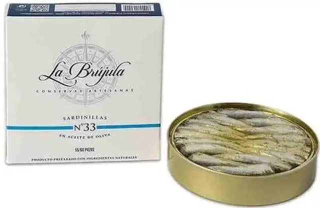 Sardineta En Oli D'oliva La Brãºjula 115G