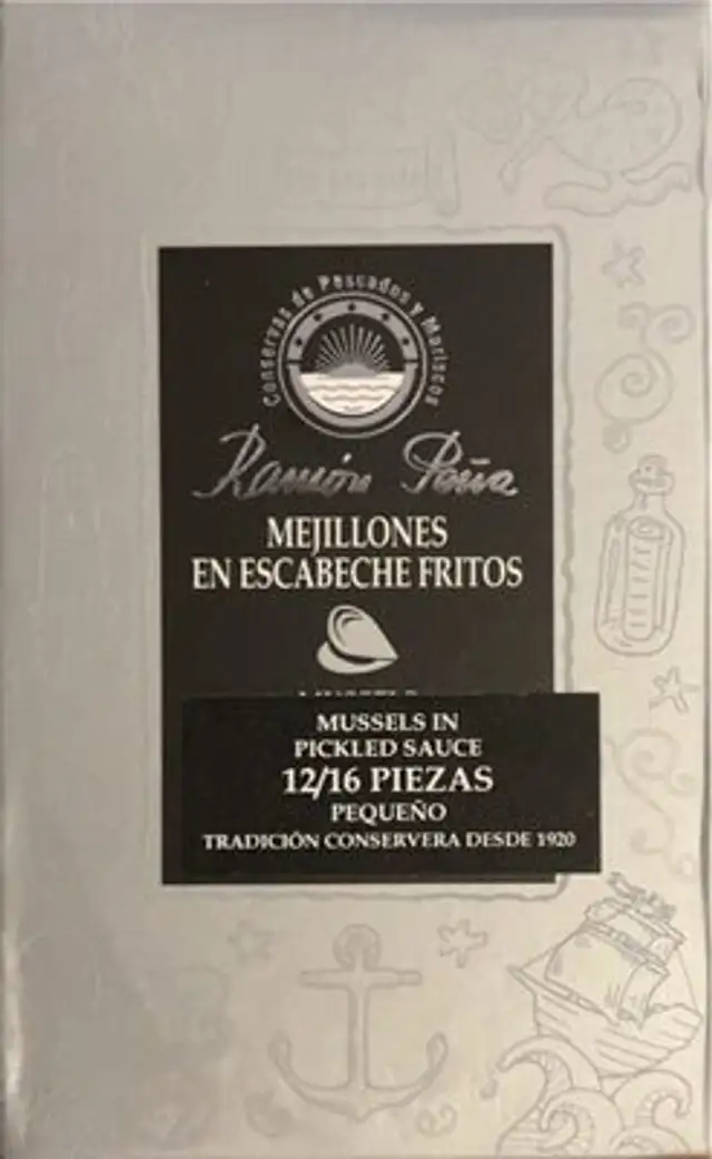 Mejillones en escabeche fritos
