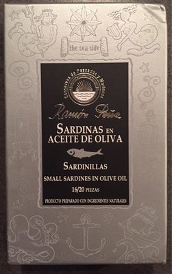 Sardinillas En Aceite De Oliva Ramón Peña (piezas 16-20) front packaging