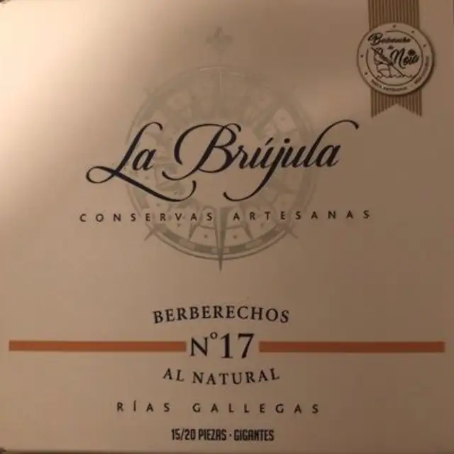 Berberechos al natural