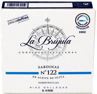 Sardinas N° 122 en aceite de oliva