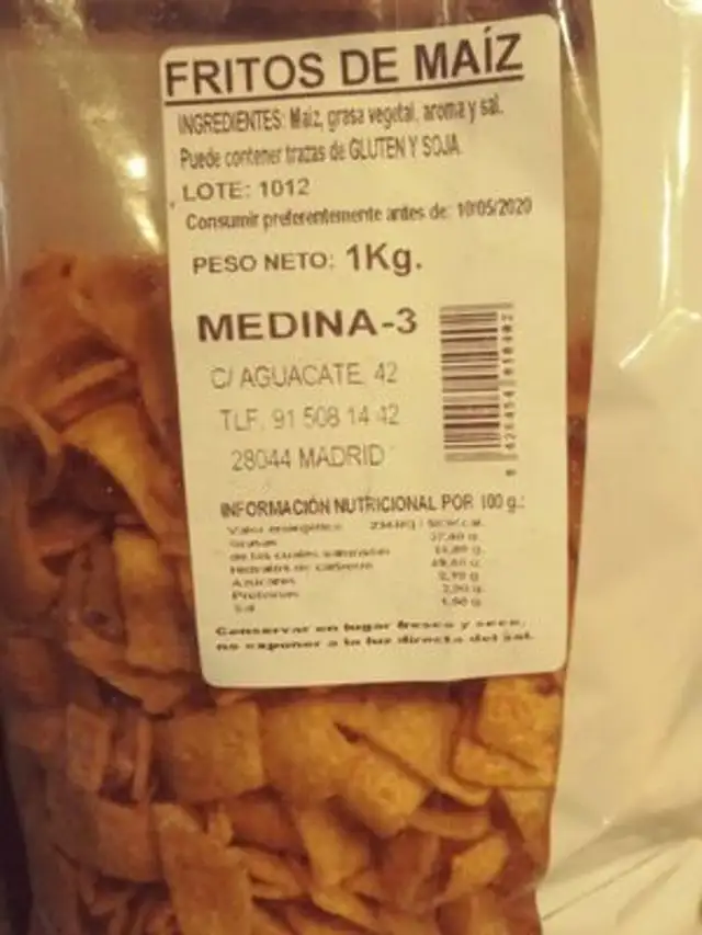 Fritos de maíz