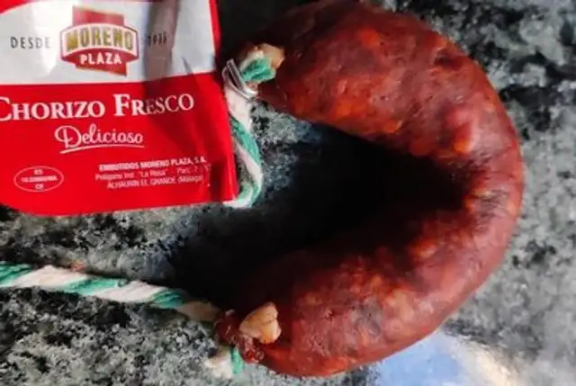 Chorizo fresco ibérico