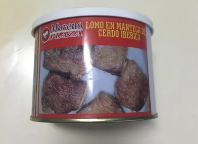 Lomo en manteca de cerdo iberico