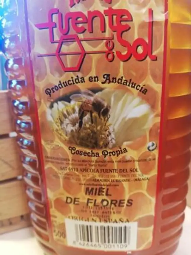 Miel de flores nutrition facts table