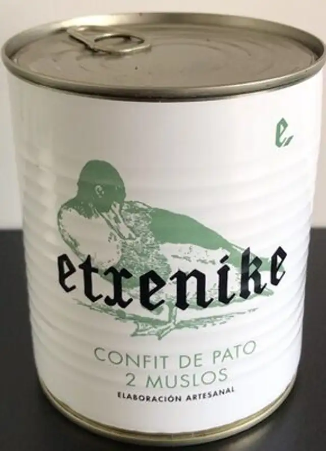 Confit de pato 2 muslos
