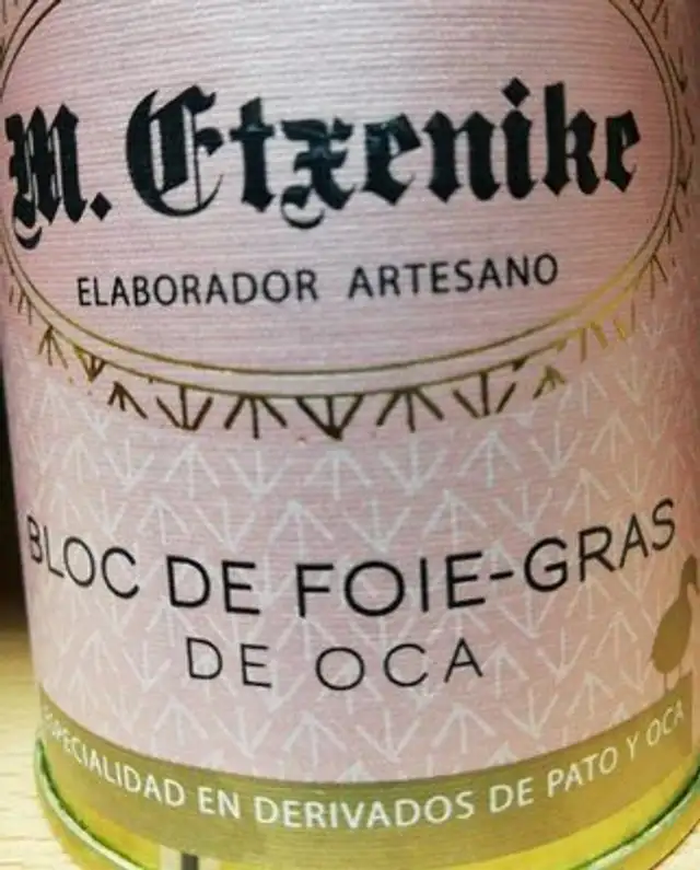 Bloc de foie-gras de oca