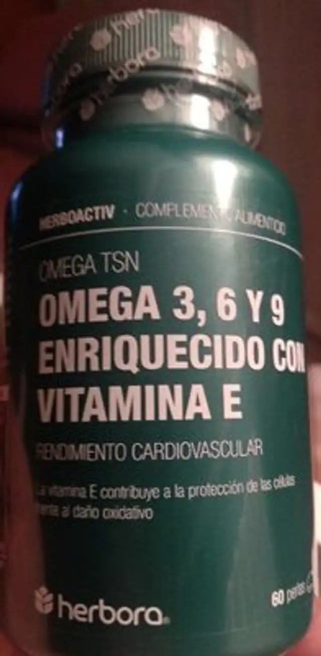 Complemento Omega 3, 6 y 9 con vitamina E