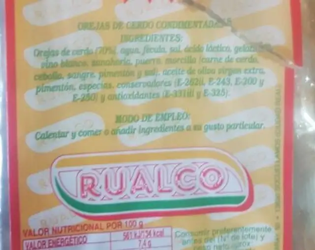 Orejas de Cerdo