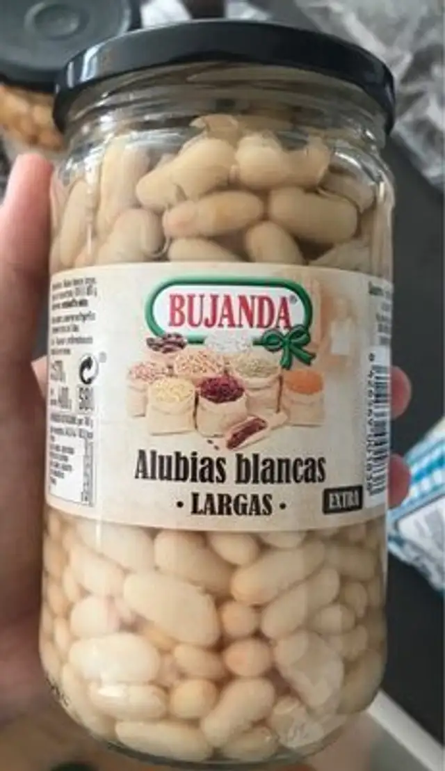 Alubias blancas largas