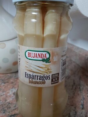 Espárragos blancos front packaging