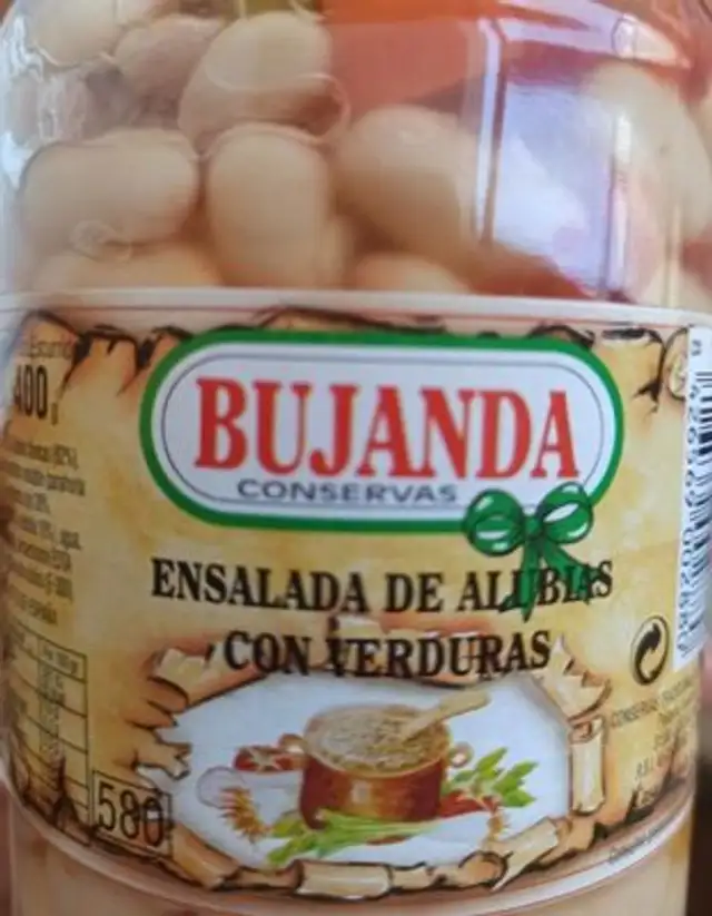 Ensalada de alubias con verduras