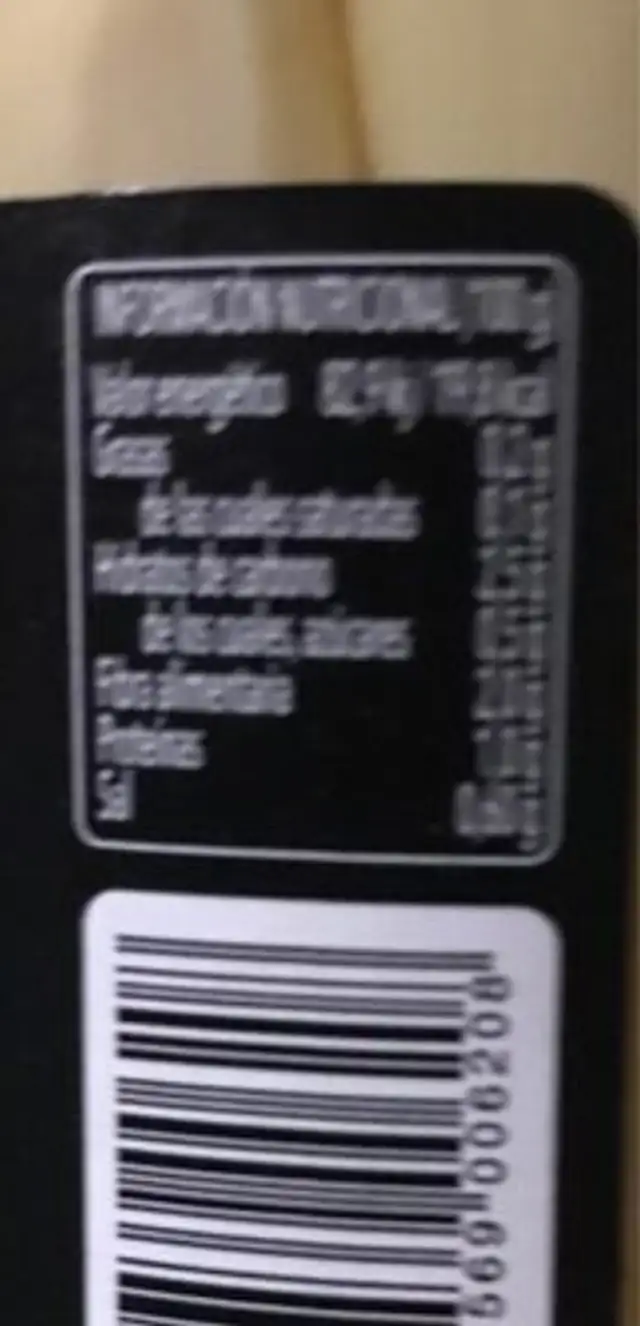 Villla Buena, Espárragos blancos nutrition facts table