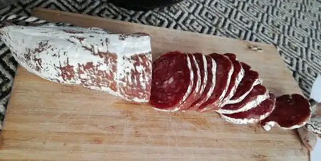 Saucisson le maigre sous atmosphère