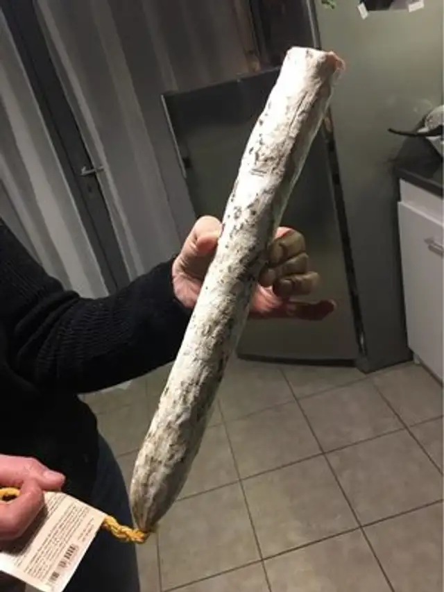 Saucisson avec magret de canard