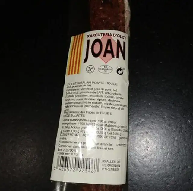 Fouet catalan au poivre rouge