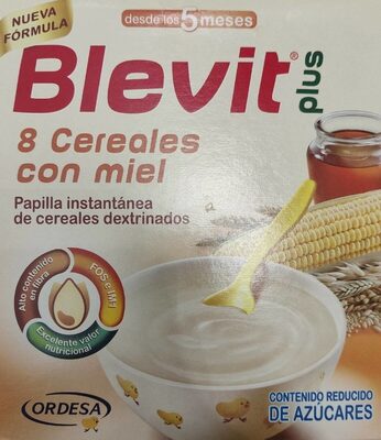 Blevit Plus 8 Cereales con Miel