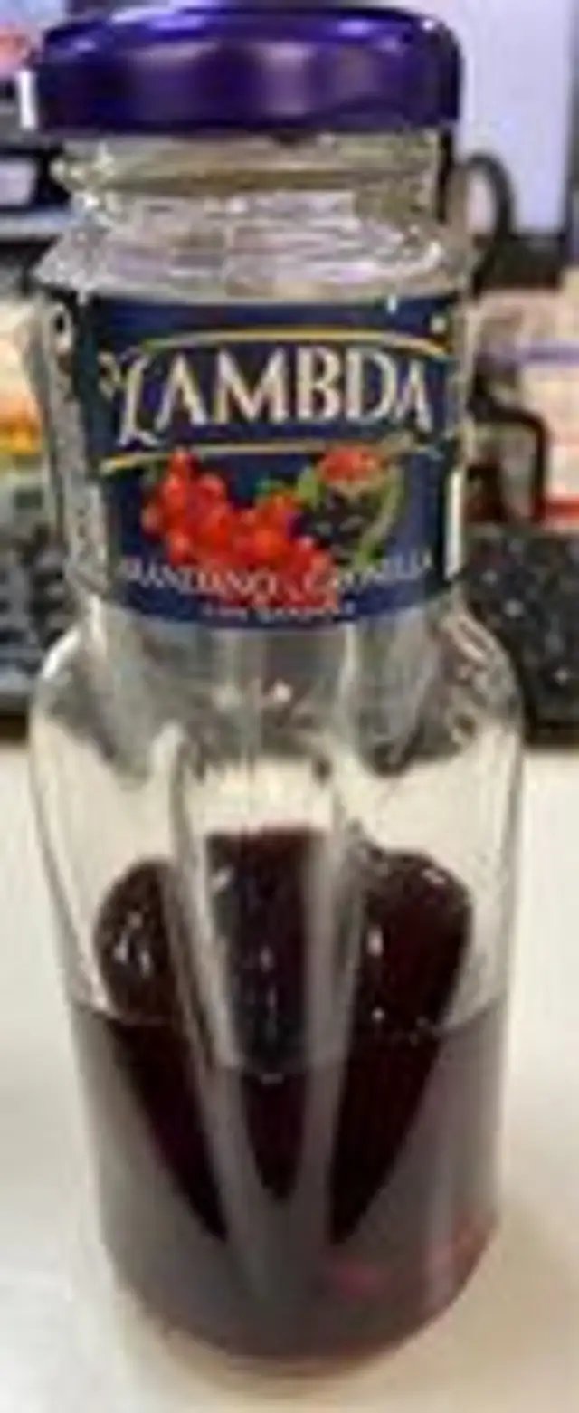 Arandano y grosella con manzana