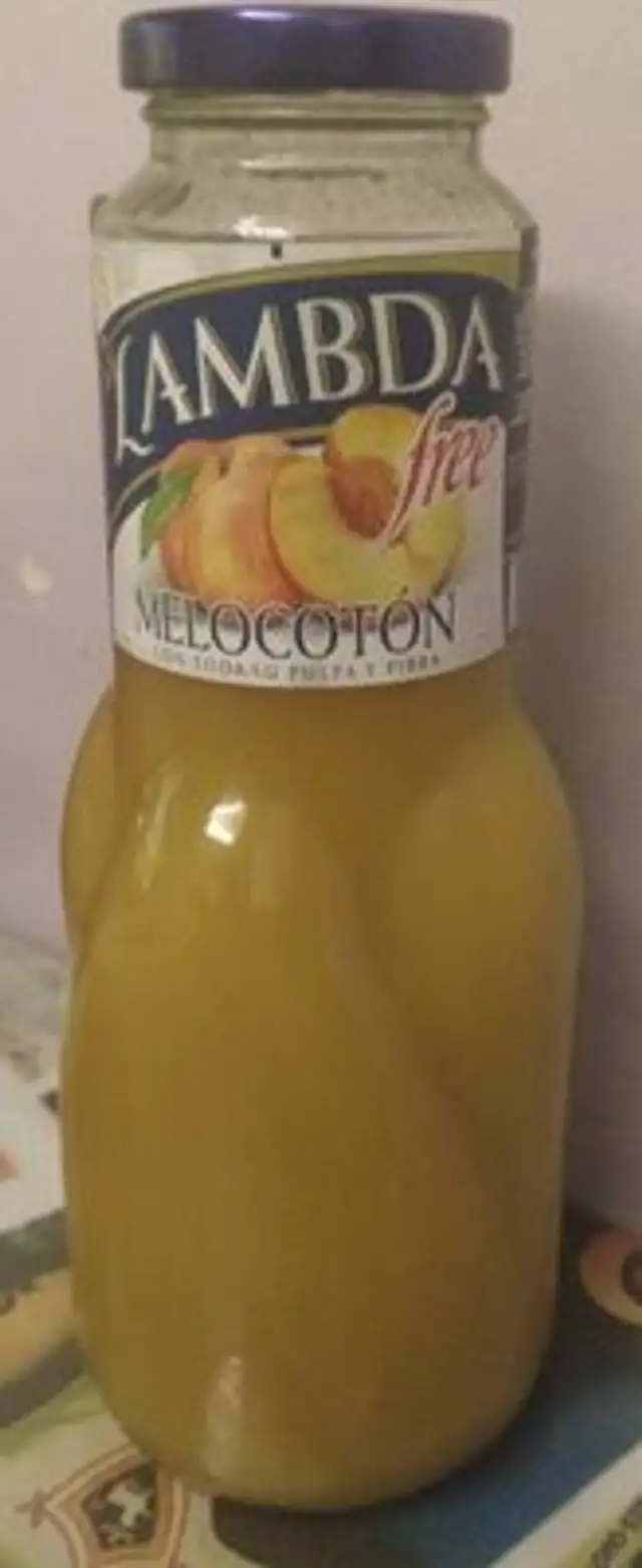Zumo lambda melocotón free