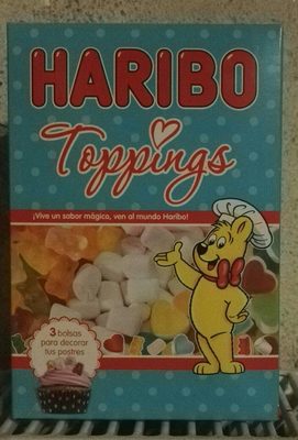 Haribo Toppings front packaging