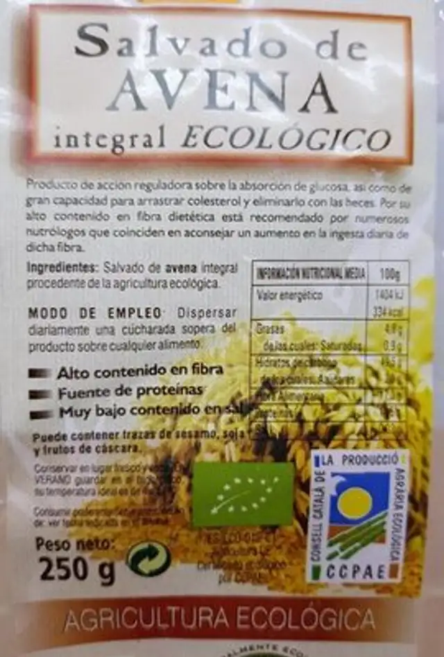 SALVADO DE AVENA ECO