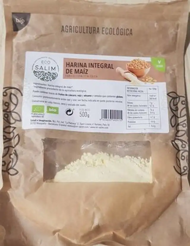 Harina integral de maíz