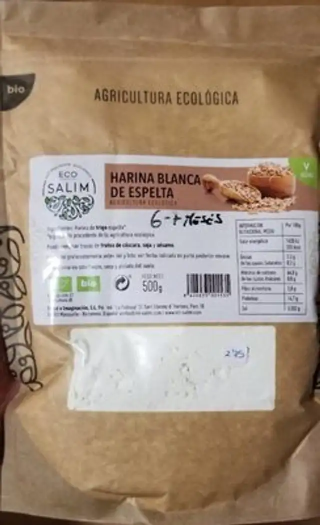 Harina blanca de espelta