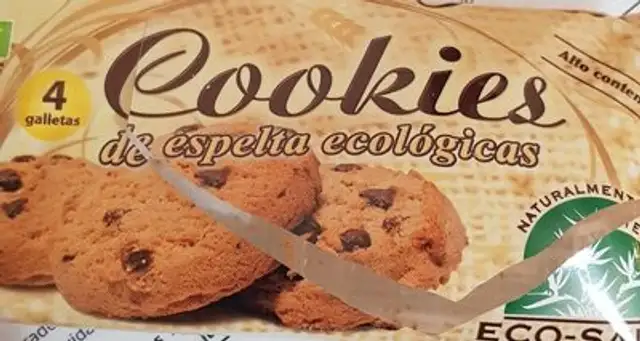 Cookies de espelta ecológicas