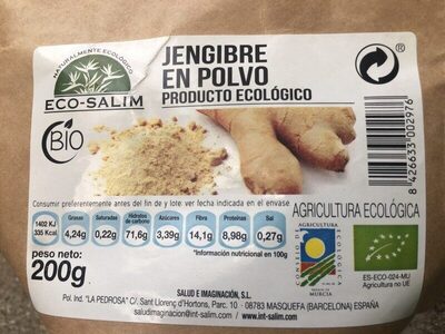 Jengibre en Polvo