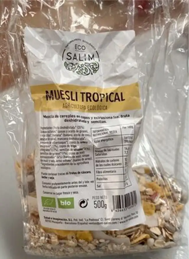 MUESLI TROPICAL