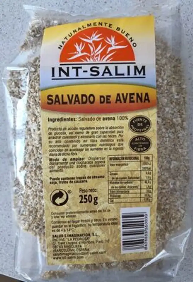 Salvado de avena