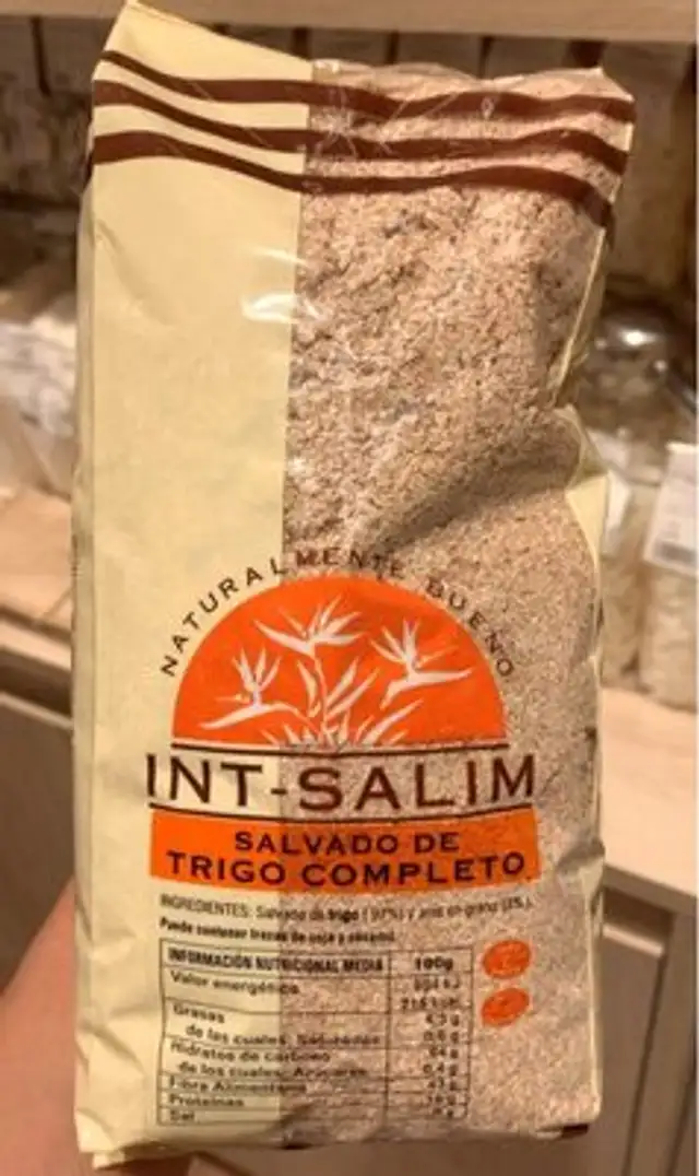 Salvado de trigo completo