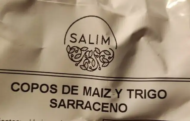 Copos de maíz y trigo sarraceno