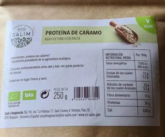 Proteína de cáñamo