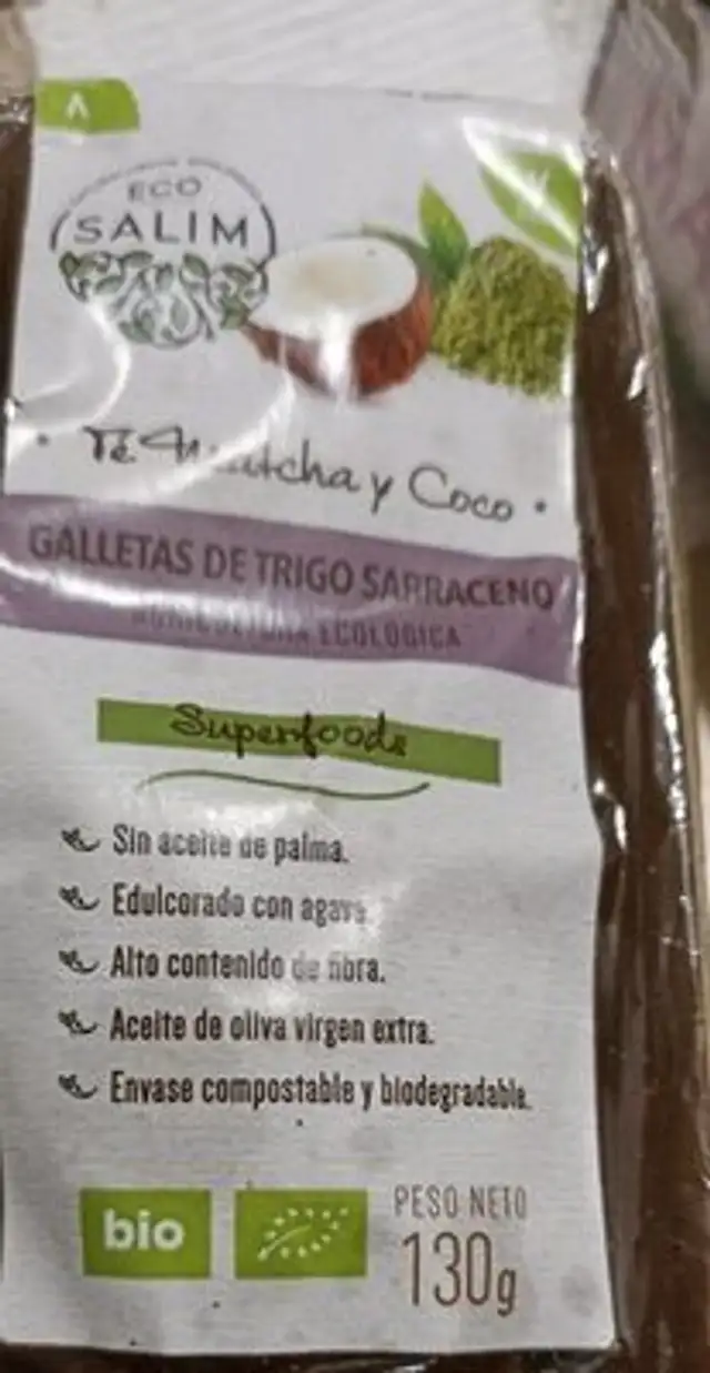 Te matcha y coco