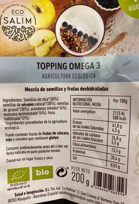 Topping omega 3