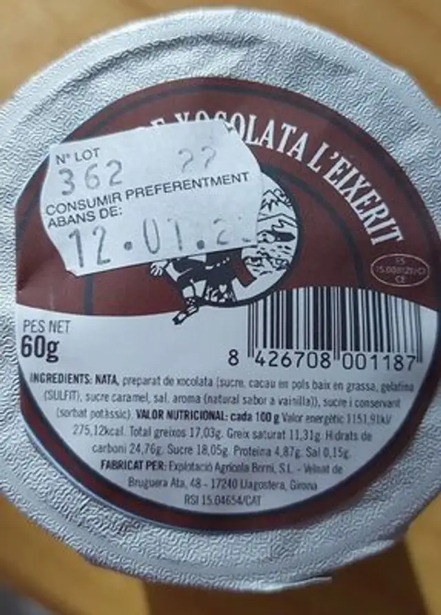 Mousse de xoxolata l'EIXETIT