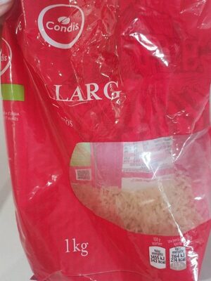 Arroz largo Condis front packaging