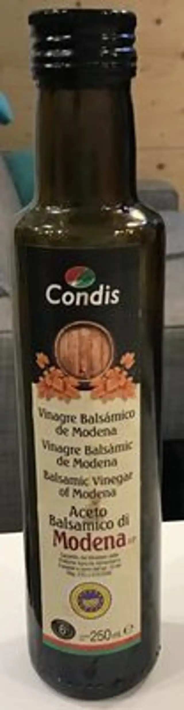 Vinagre Balsamico de Modena front packaging