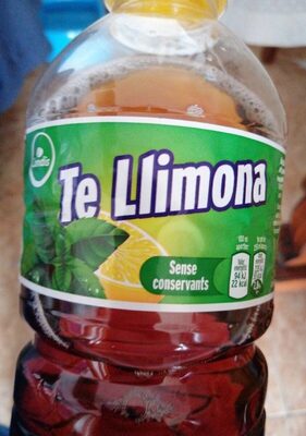 Té llimona front packaging