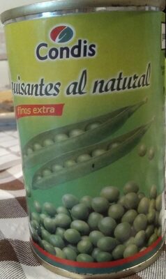 Guisantes al natural
