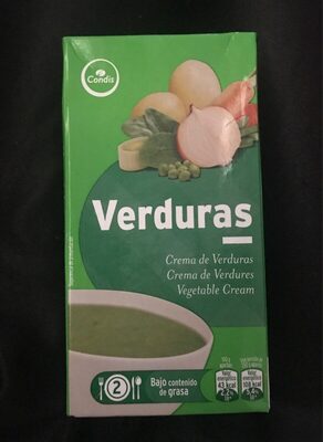Crema de verduras