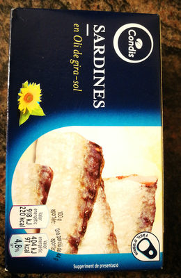 Sardinas en aceite de girasol