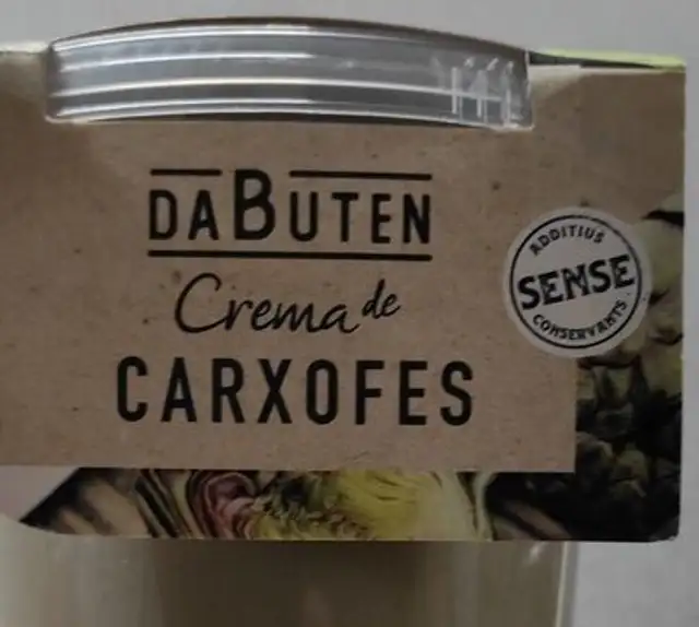 Crema de carxofas