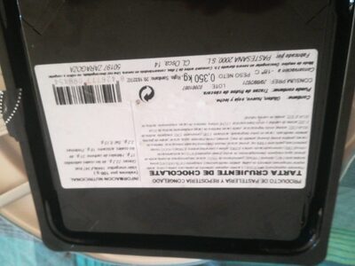 Tarta crujiente de chocolate nutrition facts table