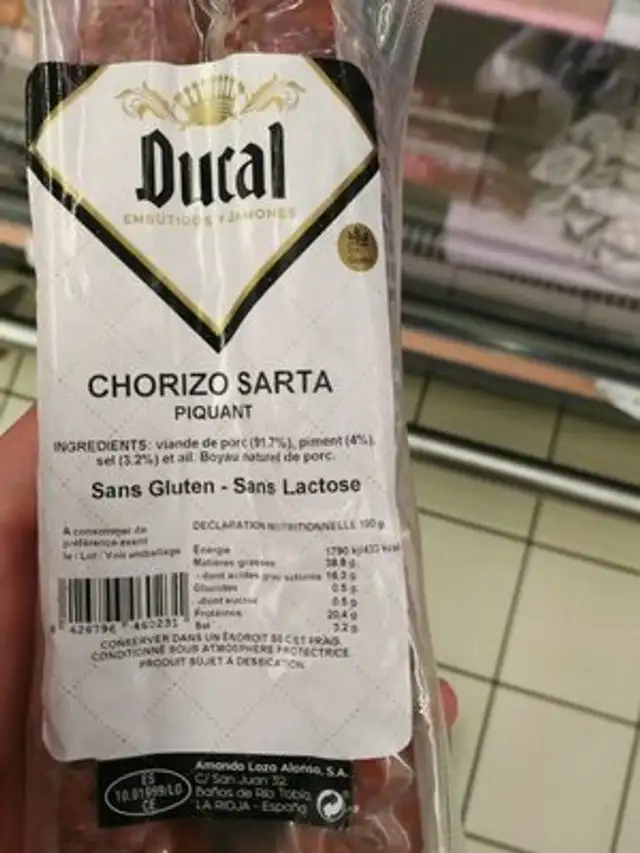 Chorizo sarta