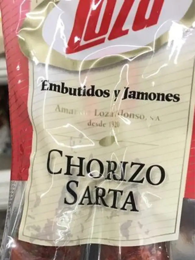 Chorizo sarta