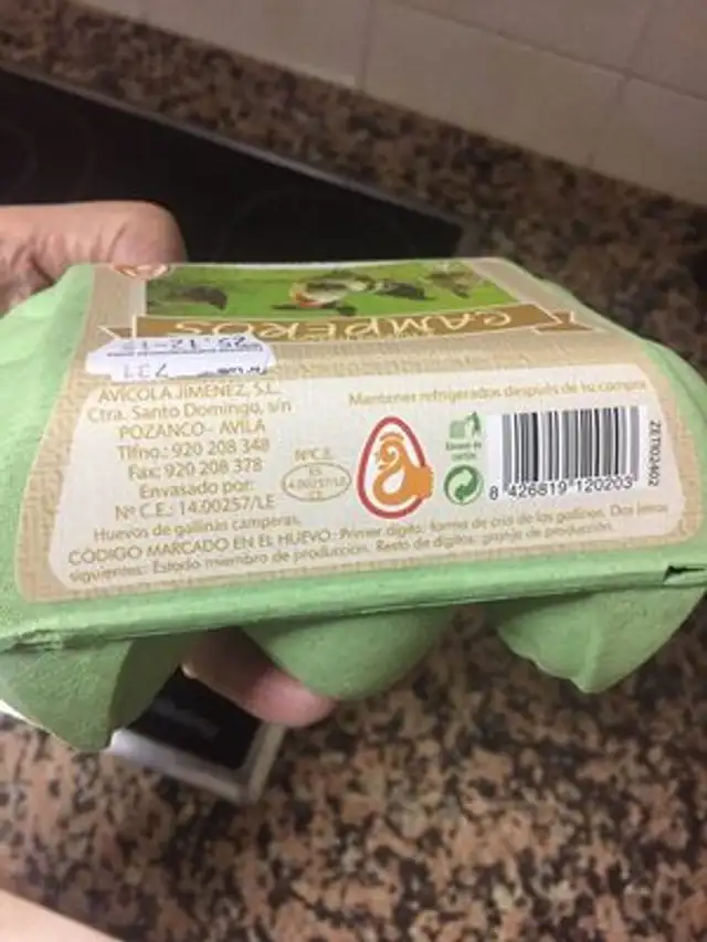 Unknown nutrition facts table