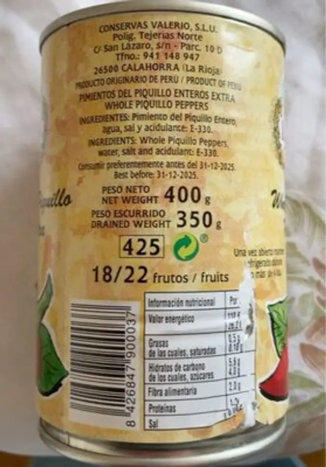 Pimiento piquillo